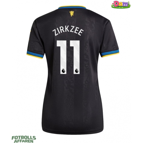 Manchester United Joshua Zirkzee #11 Tredje Tröja Kvinnor 2025-26 Kortärmad